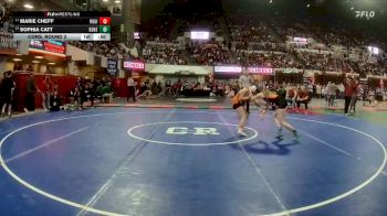 G - 110 lbs Cons. Round 2 - Marie Cheff, Ronan Girls vs Sophia Catt, Billings Senior High School Girls