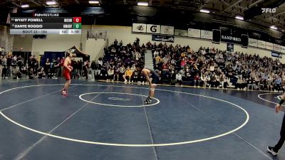 184 lbs Champ. Round 1 - Wyatt Powell, Minnesota State Moorhead vs Dante Roggio, UMary