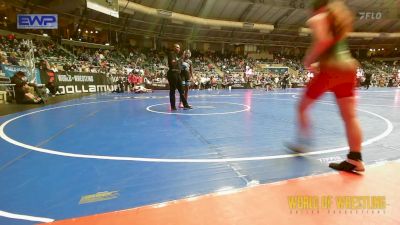 120 lbs Consi Of 8 #2 - Addyson Lawler, Berlin Youth Wrestling vs Reiona Zweibohmer, Immortal Athletics WC