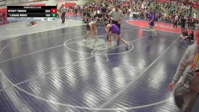 106 lbs Champ. Round 2 - Logan Wray, Tahoma vs Wyatt Tibeau, Sumner