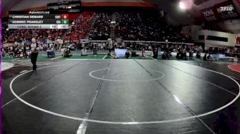 6A 138 lbs Cons. Round 2 - Christian Demars, Centennial vs Dominic Prangley, Coeur D Alene