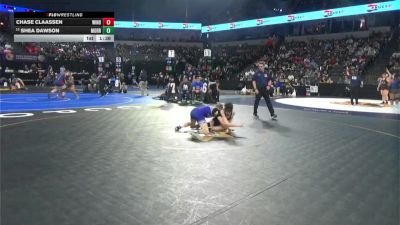 138 lbs Round Of 64 - Chase Claassen, Windsor (NC) vs Shea Dawson, Morro Bay (CS)