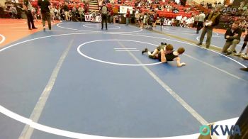 56 lbs Rr Rnd 1 - Robert Frey, Top Guns vs Karson Waag, Keystone Wrestling Club