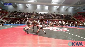 49 lbs Round Of 32 - Dean Mote, Skiatook Youth Wrestling vs Ryker Campbell, Pryor Tigers