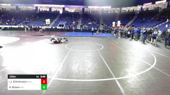 126 lbs Round Of 32 - Jayden D'Ambrosio, Reading vs Alex Brown, Mount Anthony