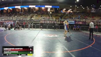 1A 150 lbs Cons. Round 1 - Mason Cosgrove, Crystal River vs Christopher Hampton, Bishop Kenny