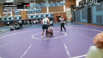 190 lbs Cons. Round 2 - Alexander Swain, West Jordan vs Steve Contreras, Jordan
