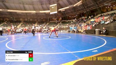 Consi Of 8 #1 - Kole Alvarado, R.A.W. vs Bryce Householder, Seymour Youth Wrestling Club