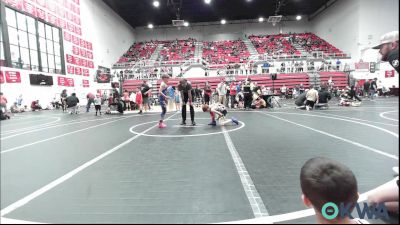 73 lbs Consi Of 4 - Henry Tivis, Standfast vs Tanion Green, Harrah Little League Wrestling