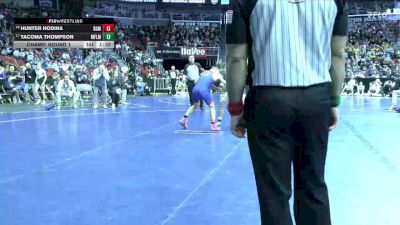 1A-113 lbs Champ. Round 1 - Tacoma Thompson, MFL MarMac vs Hunter Hodina, BGM, Brooklyn