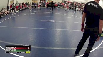 102 lbs Quarterfinals (8 Team) - Maddox Fields, Oklahoma Elite vs Rowdy Angst, Team Rogue