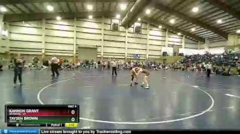 102 lbs Round 2 (4 Team) - Taysen Brown, INWTC vs Kannon Grant, Wyoming