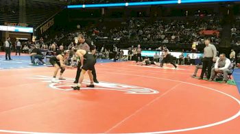 126 Class 1 lbs Semifinal - Sean Reinertsen, Warsaw vs Garrett Beane, Lathrop