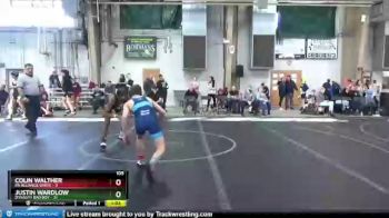 105 lbs Round 2 (4 Team) - Justin Wardlow, Dynasty Bad Boy vs Colin Walther, PA Alliance White