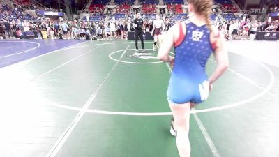 145 lbs Round Of 64 - Zoey Haines, PA vs Nevada Berry, AR