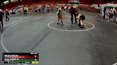 60 lbs 5th Place Match - Micah Duncan, Westshore Wrestling Club vs Ryan Harris Jr, Shamrock