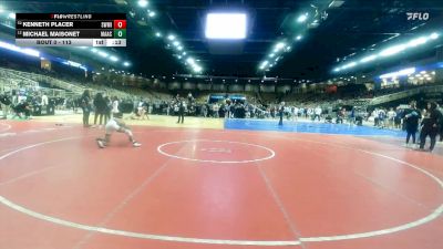 113 lbs Cons. Round 5 - Michael Maisonet, Mater Academy vs Kenneth Placer, Southwest Miami