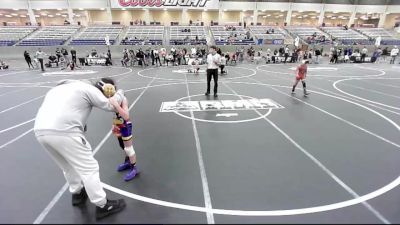 74 lbs Quarterfinal - Miguel Sandoval, Wesley WC vs Emanu Villanueva, Kingdom WC