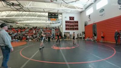 132 lbs Cons. Round 1 - John Sitz, Cody Middle School vs Noah Blakley, Greybull MS