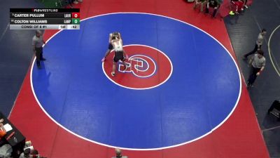 252 lbs Consi Of 8 #1 - Carter Pullum, Laurel vs Colton Williams, Lampeter-Strasburg