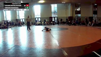 45 lbs Cons. Round 2 - Richard (Buster) Rothgeb, Hornet WC vs Brooks McDougal, Poquoson Athletic Association