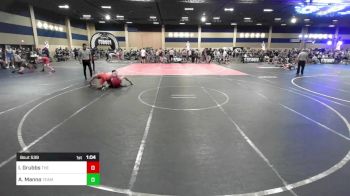 157 lbs Round Of 32 - Ian Grubbs, The Lab Wrestling vs Anthony Manno, Team Thunder