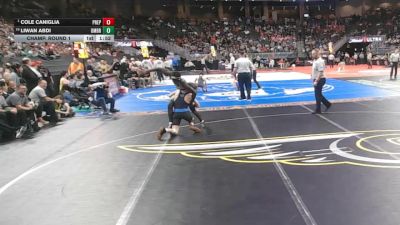 Champ. Round 1 - Cole Caniglia, Creighton Prep vs Liwan Abdi, Omaha Bryan