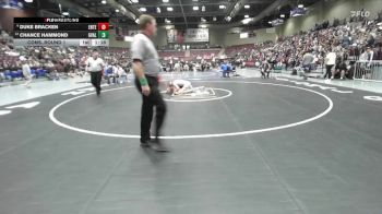 2A 144 lbs Cons. Round 1 - Chance Hammond, Gunnison Valley vs Duke Bracken, Enterprise