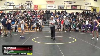 106 lbs Cons. Round 2 - Sean Gamer, Brunswick vs Aidan Autullo, Fremont Ross