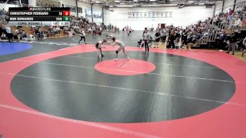 133 lbs Cons. Round 2 - Christopher Ferraro, Thomas More vs Ben Edwards, Trine