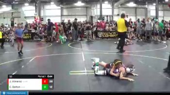 52 lbs Semis & 1st Wrestleback (8 Team) - Camden Batton, Untouchables White vs Jair Almaraz, No Escape Wrestling Academy