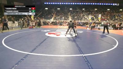 4A-150 lbs Cons. Round 3 - Vander Jonas, Cheyenne East vs Hazen Hess, Star Valley