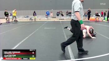 110 lbs Round 3 (10 Team) - Clayton Fair, Terps Xpress vs Willard Farnham, Wolfpack WC