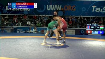 70 kg Round Of 16 - Sunduijadamba Boldbaatar, Mgl vs Mustafo Akhmedov, Tjk