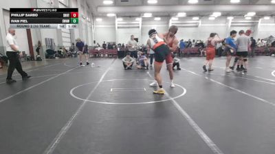 157 lbs Round 2 (10 Team) - Phillip Sarbo, Team Shutt vs Ivan Fiel, Savage WA White