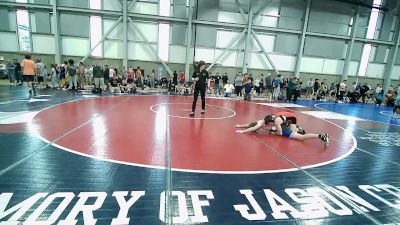 120 lbs Cons. Sub-semis - Derrick Bollinger, West Valley (Spokane) Wrestling Club vs Maddox Taft, Inland Northwest Wrestling Training Center