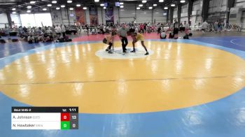 126 lbs Rr Rnd 2 - Amir Johnson, Quest School Of Wrestling vs Nick Hawbaker, Great Bridge