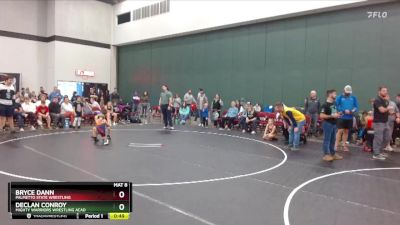 58 lbs Cons. Semi - Declan Conroy, Mighty Warriors Wrestling Acad vs Bryce Dann, Palmetto State Wrestling