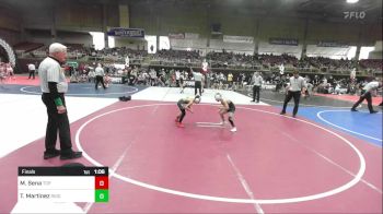 57 lbs Final - Messias Sena, Top Notch WC vs Timothy Martinez, Ridge WC