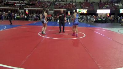 137 lbs Cons. Round 3 - Gloria Moritz, East Helena Outlaws vs Neveah Spille, Conrad Wrestling Club