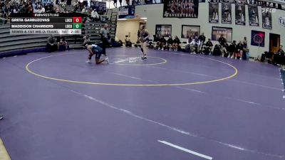 140 lbs Semis & 1st Wb (8 Team) - Greta Garbuzovas, Lumpkin Co. vs Maddison Chambers, Long County