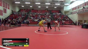 150 lbs Round 2 - Cohen Klimak, Streetsboro vs Jacob Keirn, Wadsworth