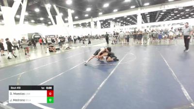 126 lbs Consi Of 8 #1 - Destin Maestas, Legends Of Gold LV vs Jordan Medrano, Delano Diablos WC