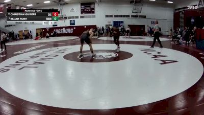 165 lbs Cons. Round 2 - Elijah Hunt, Concordia-Moorhead vs Christian Gilbert, Carthage College