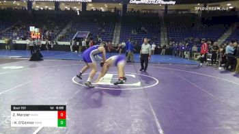 285 lbs Consolation - Zach Mercier, Marshwood vs Kyle O'Connor, Nashua South