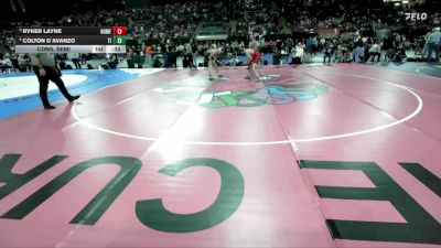 4A 106 lbs Cons. Semi - Colton D`avanzo, Timberlake vs Ryker Layne, Homedale