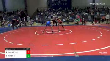 85 lbs Quarterfinal - Noah Chastain, Unattached vs Bailey Parker, Heard County Braves