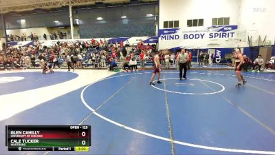 125 lbs Prelim - Glen Cahilly, University Of Chicago vs Cale Tucker, Wartburg