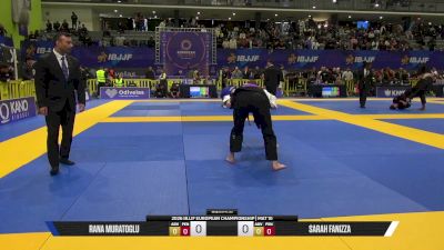 Sarah Fanizza vs Rana Muratoglu 2026 European Jiu-Jitsu IBJJF