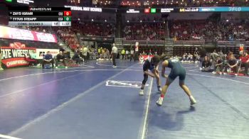 3A-120 lbs Cons. Round 3 - Tytus Steapp, Clear Creek-Amana vs Zayd Igram, Cedar Rapids Jefferson